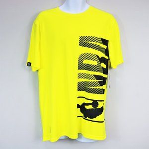 NBA Yellow Dri-Fit Logo Graphic Short Sleeved Shirt Various Sizes